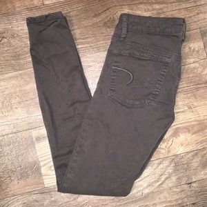 Dark Green AEO Jeggings